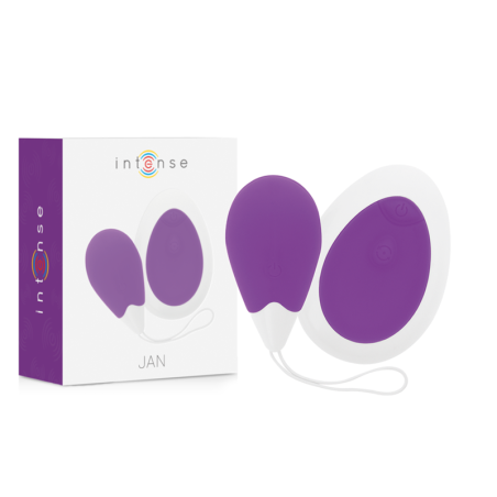 INTENSE - JAN LILAC JAJECZKO WIBRUJACE Z PILOTEM WIBRUJACYM