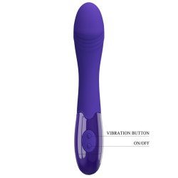 PRETTY LOVE - ELEMENTAL YOUTH FIOLETOWY WIBRATOR DILDO
