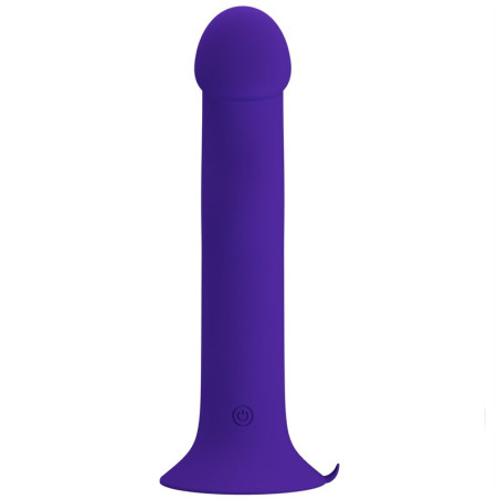 PRETTY LOVE - MURRAY YOUTH WIBRUJACY DILDO I FIOLETOWY AKUMULATOR