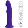 PRETTY LOVE - MURRAY YOUTH WIBRUJACY DILDO I FIOLETOWY AKUMULATOR