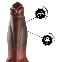 EPICKI - PROMETHEUS DILDO TITAN IN FLAMES LADOWANY PILOT ZDALNEGO STEROWANIA