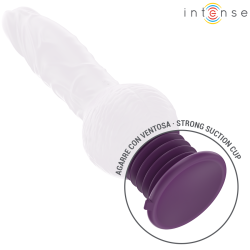 INTENSE - TATUM WIELOFUNKCYJNY WIBRATOR Z WIBRACJĄ W GÓRĘ I W DÓŁ 24 CM FIOLETOWY