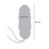 TOYJOY - HAPPINESS SUNN SIDE UP AND DOWN VIBRATOR REMOTE CONTROL FUCHSIA
