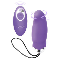 TOYJOY - SZCZĘŚCIE MÓJ ORGAZM EGGSPLODE FIOLETOWY WIBRATOR PILOT