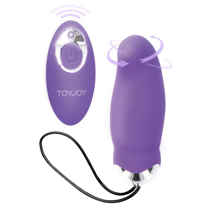TOYJOY - SZCZĘŚCIE MÓJ ORGAZM EGGSPLODE FIOLETOWY WIBRATOR PILOT