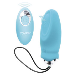 TOYJOY - SZCZĘŚCIE IM SO EGGCITED WIBRATOR PILOT NIEBIESKI