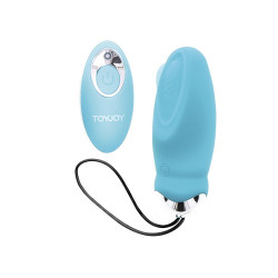 TOYJOY - SZCZĘŚCIE IM SO EGGCITED WIBRATOR PILOT NIEBIESKI