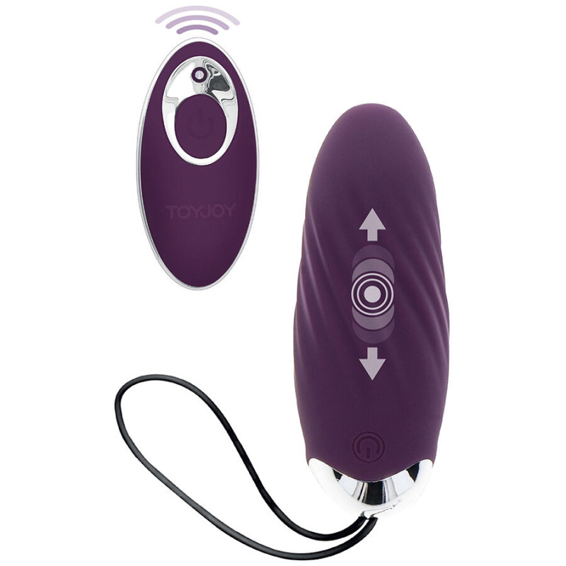 TOYJOY - SZCZĘŚCIE PUK PUK EGGSTAVAGANT WIBRATOR PILOT FIOLETOWY