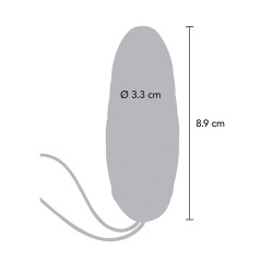 TOYJOY - HAPPINESS KNOCK KNOCK EGGSTAVAGANT VIBRATOR FERNBEDIENUNG LILA