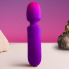 ROCKS-OFF - GLO-GIRL WIBRATOR WAND MINI FIOLETOWY