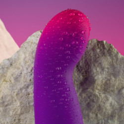 ROCKS-OFF - GLOW GIRL VIBE DISCREET LILA G-PUNKT-VIBRATOR