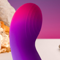 ROCKS-OFF - GLOW GIRL VIBE DYSKRETNY FIOLETOWY WIBRATOR PUNKTU G