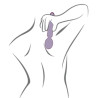 ROCKS- OFF - ORIEL FLEXIBLE WAND VIBRATOR FUCHSIA