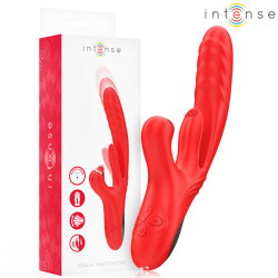 INTENSE - ROSALIA WIBRATOR WIELOFUNKCYJNY 3 W 1 CZERWONY