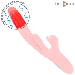 INTENSE - ROSALIA WIBRATOR WIELOFUNKCYJNY 3 W 1 CZERWONY