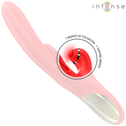 INTENSE - ROSALIA WIBRATOR WIELOFUNKCYJNY 3 W 1 CZERWONY