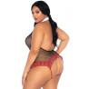 LEG AVENUE - BODY FITNESS UCZENNICA W ROZMIARACH PLUS