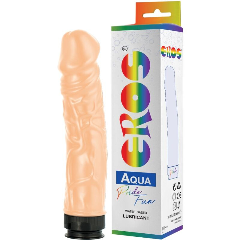 PRIDE - EROS AQUA LGBT PRIDE DILDO AND WATERBASED LUBRICANT PRIDE - EROS AQUA LGBT PRIDE DILDO AND WATERBASED LUBRICANT
