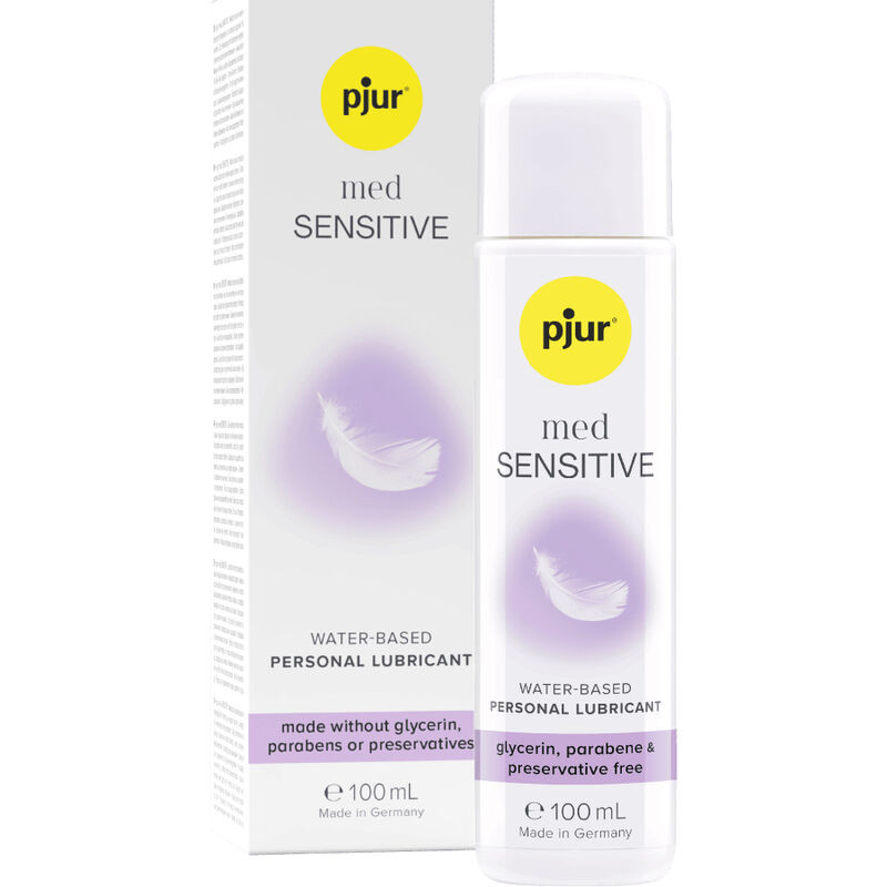 PJUR - MED LUBRIFIANT BASE D'EAU SENSITIVE GLIDE 100 ML PJUR - MED LUBRIFIANT BASE D'EAU SENSITIVE GLIDE 100 ML