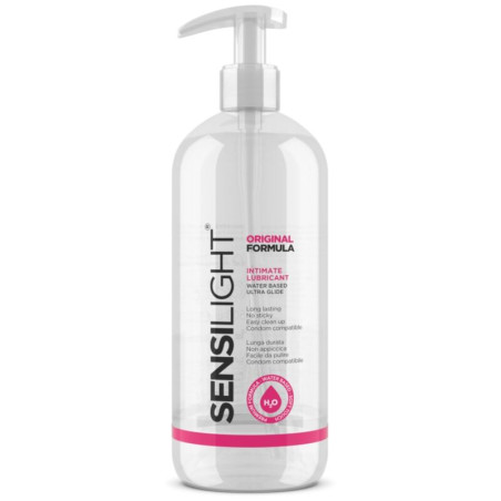 INTIMATELINE - SENSILIGHT FÓRMULA ORIGINAL LUBRIFICANTE  BASE DE GUA 500 ML