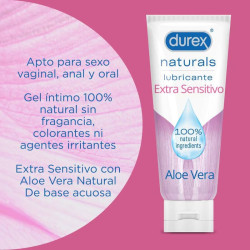DUREX - NATURALS WYJATKOWO WRAZLIWY LUBRYKANT 100 ML