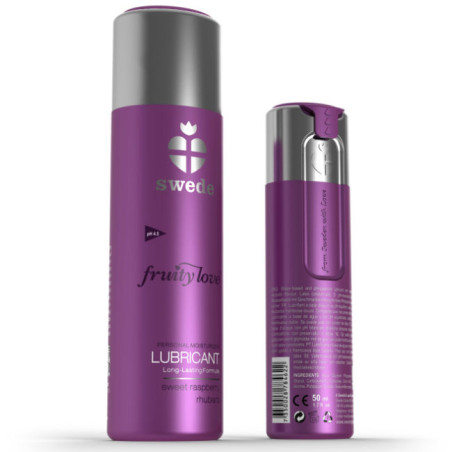 SWEDE - FRUITY LOVE LUBRYKANT MALINOWY RABARBAR 100 ML