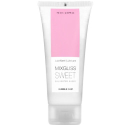 MIXGLISS - LUBRYKANT NA BAZIE WODY O SMAKU GUMY 70 ML