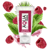 AQUA TRAVEL - LUBRYKANT NA BAZIE WODY O SMAKU DZIKIEJ MALINY - 50 ML