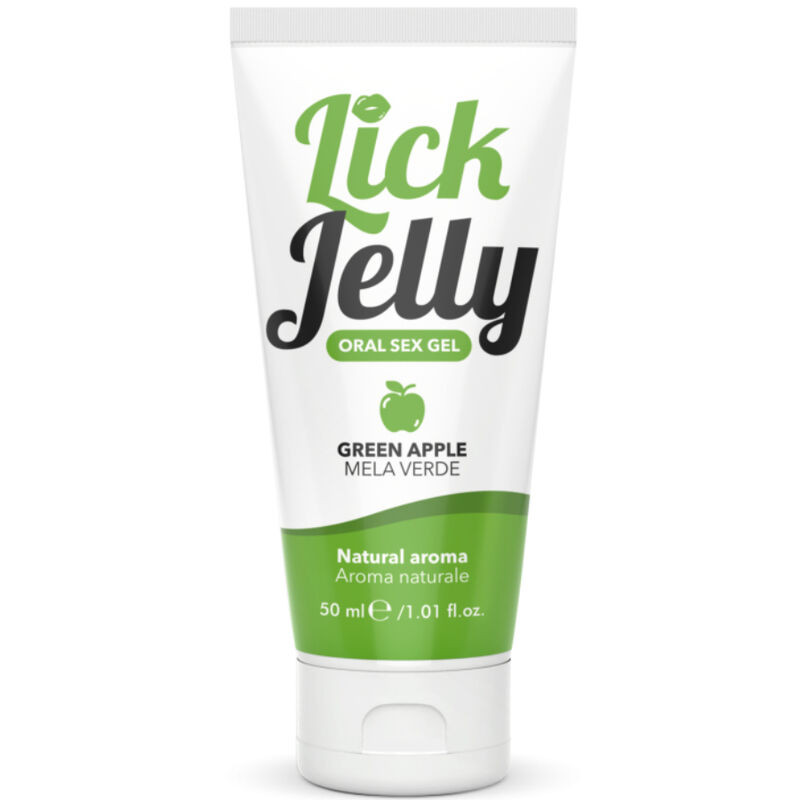 INTIMATELINE - LICK JELLY GREEN APPLE LUBRICANT 50 ML INTIMATELINE - LICK JELLY GREEN APPLE LUBRICANT 50 ML
