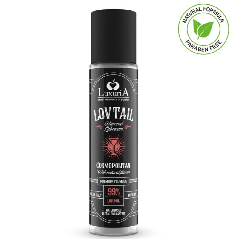 INTIMATELINE - LUBRIFICANTE BASE DE GUA LUXURIA LOVTAIL COSMOPOLITAN 60 ML INTIMATELINE - LUBRIFICANTE BASE DE GUA LUXURIA LOVTAIL COSMOPOLITAN 60 ML
