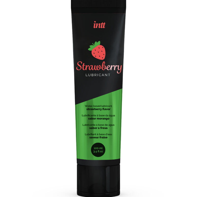 INTT LUBRICANTS - INTYMNY LUBRYKANT NA BAZIE WODY O SMAKU TRUSKAWKOWYM