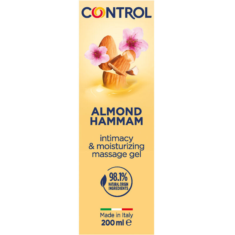 CONTROL - ALMOND HAMMAM MASSAGE GEL 3 IN 1 200 ML CONTROL - ALMOND HAMMAM MASSAGE GEL 3 IN 1 200 ML