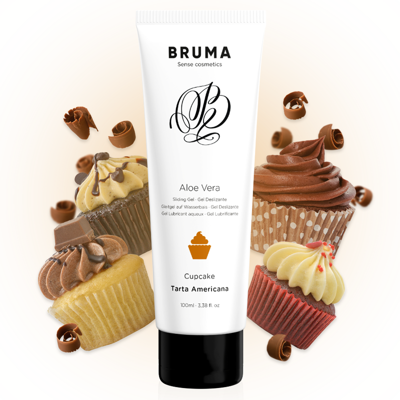BRUMA - ALOE VERA ZEL PRZESUWNY O SMAKU CUPCAKE 100 ML