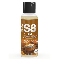 STIMUL8 - S8 4 W 1 CZEKOLADA I SOLONY KARMEL DESEROWY LUBRYKANT 125 ML