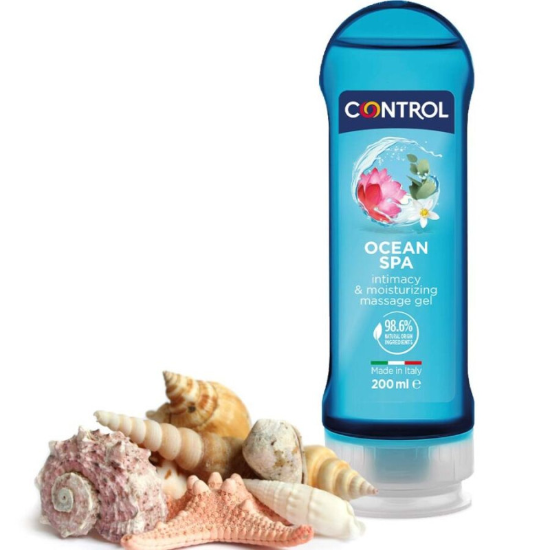 CONTROL - 2 EN 1 MASSAGE & PLAISIR MER MÉDITERRANÉE 200 ML CONTROL - 2 EN 1 MASSAGE & PLAISIR MER MÉDITERRANÉE 200 ML
