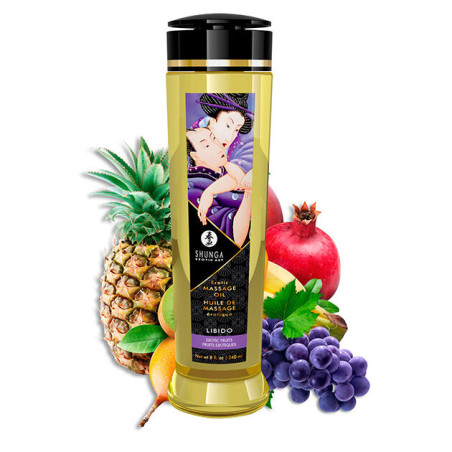 SHUNGA - EROTYCZNY OLEJEK DO MASAZU LIBIDO 240 ML