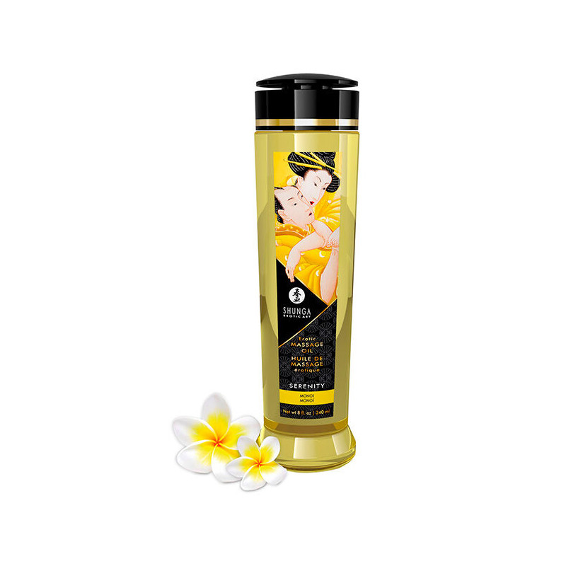 SHUNGA - OLEJEK DO MASAZU EROTYCZNEGO SERENITY 240 ML