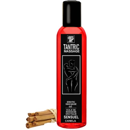 EROS-ART - NATURALNY TANTRYCZNY OLEJEK DO MASAZU I AFRODYZJAK CYNAMON 30 ML