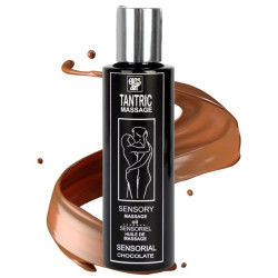 EROS-ART - NATURALNY TANTRYCZNY OLEJEK DO MASAZU I CZEKOLADOWY AFRODYZJAK 100 ML