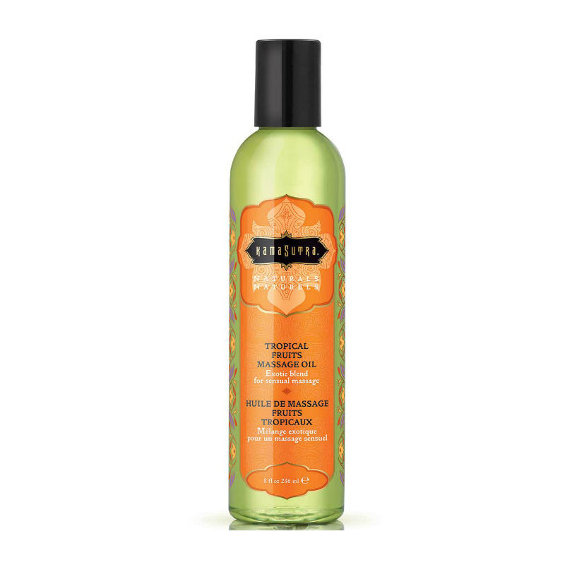 KAMASUTRA - NATURALS MASSAGE OIL TROPICAL FRUITS 236ML KAMASUTRA - NATURALS MASSAGE OIL TROPICAL FRUITS 236ML