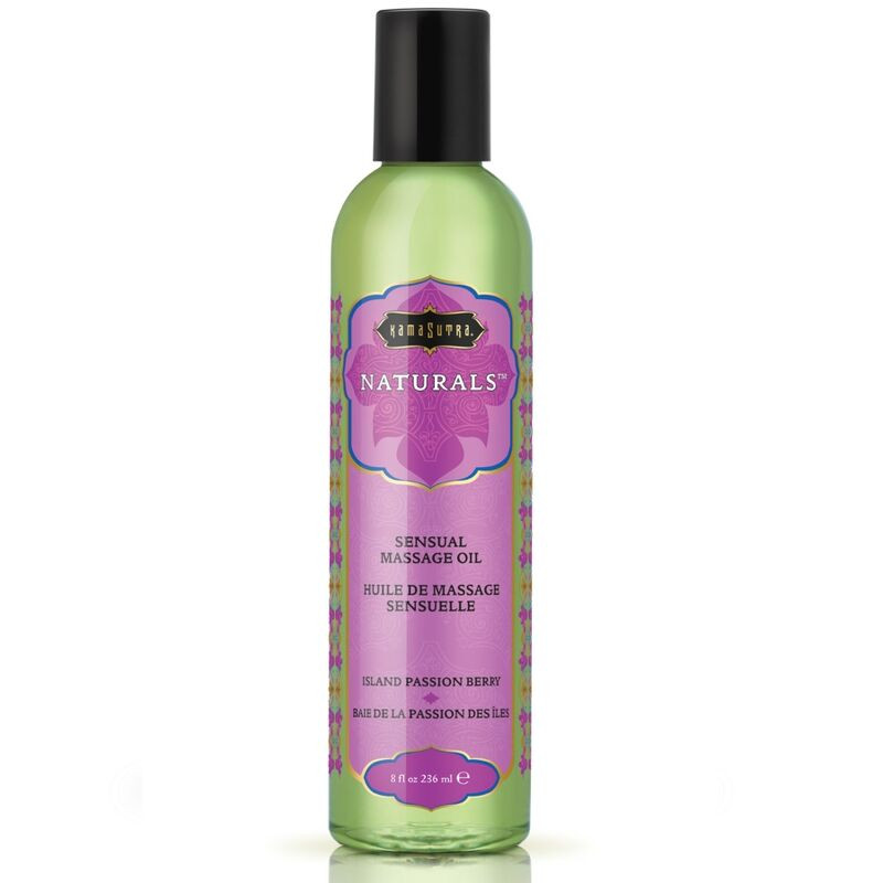 KAMASUTRA - NATURAL MASSAGE OIL PASSION BERRY 236 ML KAMASUTRA - NATURAL MASSAGE OIL PASSION BERRY 236 ML