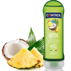 CONTROL - 2 EN 1 MASAZ I PRZYJEMNOSC EGZOTYCZNA 200 ML