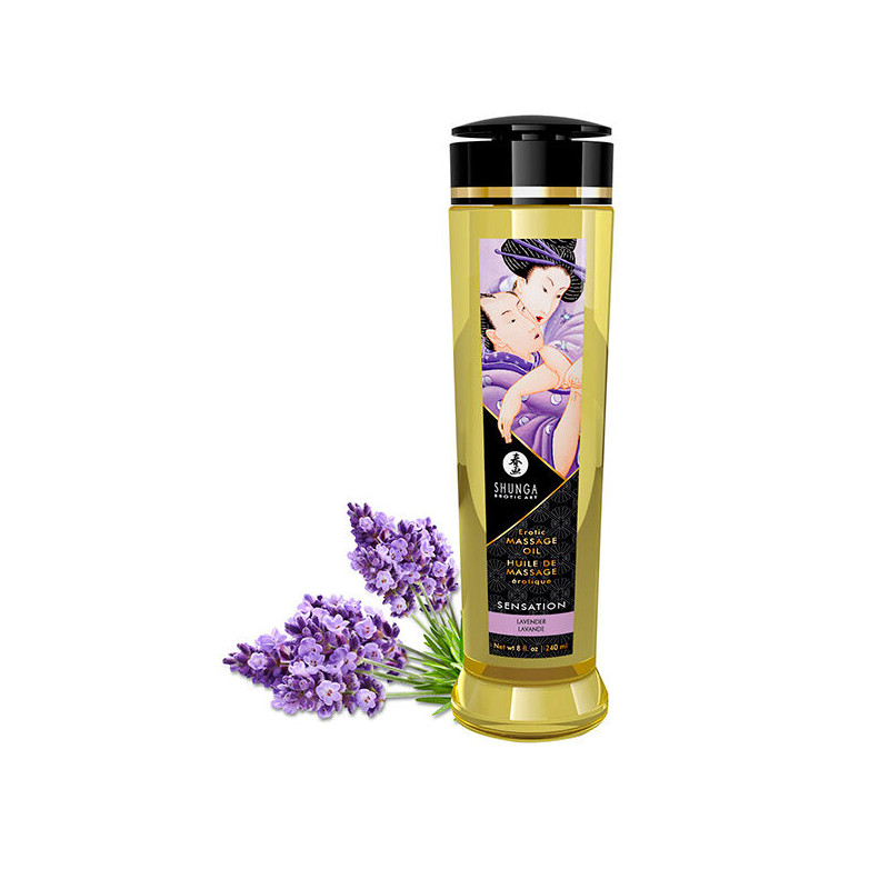 SHUNGA - ACEITE DE MASAJE ERÓTICO SENSACIÓN 240 ML