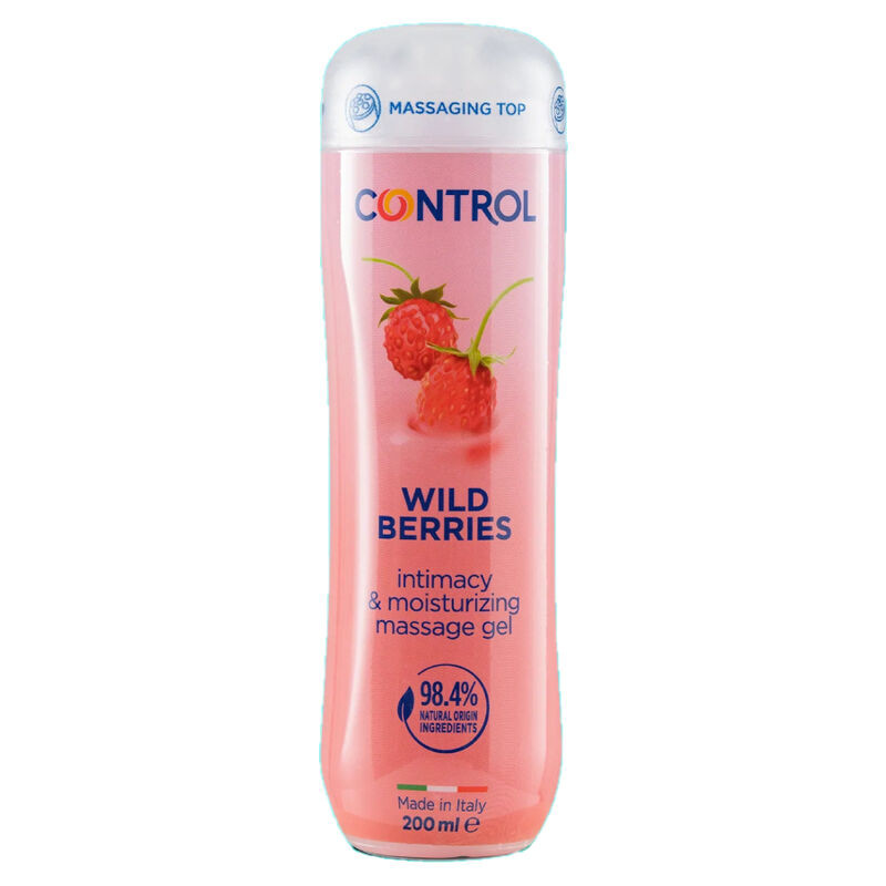 CONTROL - MASSAGE GEL 3 IN 1 WILD BERRIES 200 ML CONTROL - MASSAGE GEL 3 IN 1 WILD BERRIES 200 ML