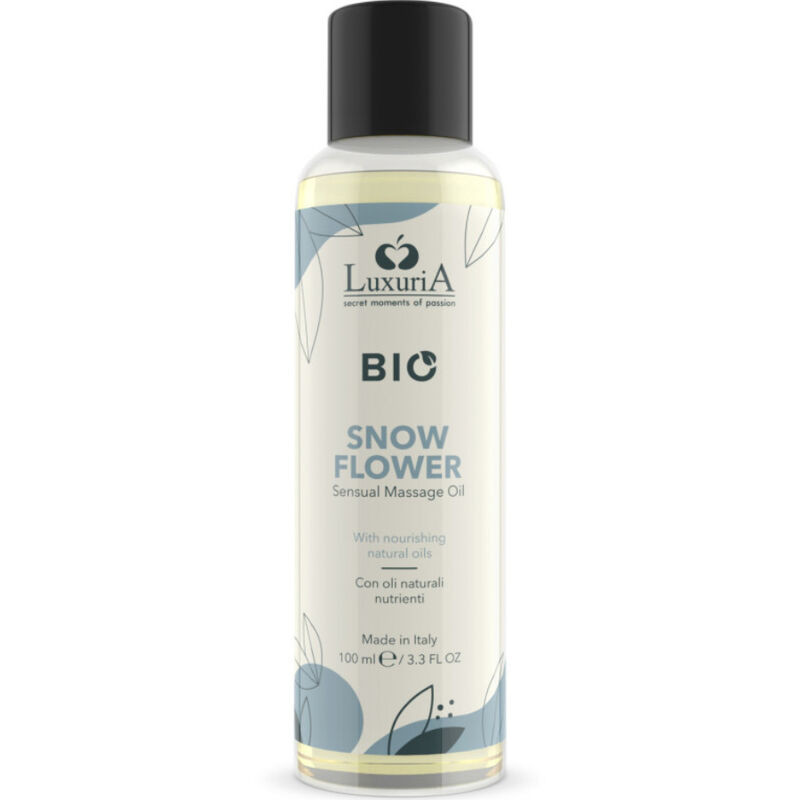 INTIMATELINE LUXURIA - BIO OLEJEK DO MASAZU Z KWIATOW SNIEGU 100 ML