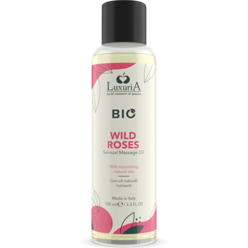 INTIMATELINE LUXURIA - BIO OLEJEK DO MASAZU DZIKA ROZA 100 ML