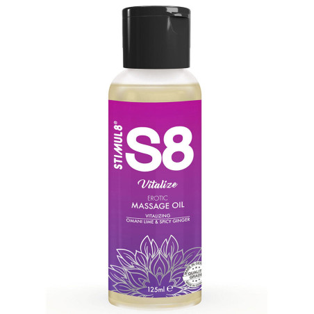 STIMUL8 - S8 VITALIZE OLEJEK DO MASAŻU LIMONKOWEGO 125 ML