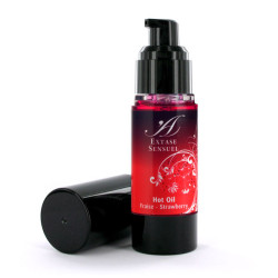 EXTASE SENSUAL - TRUSKAWKOWY OLEJEK ROZGRZEWAJACY 30 ML