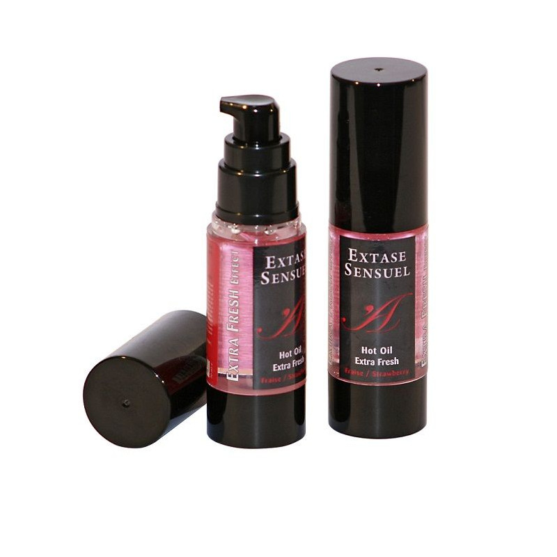 EXTASE SENSUAL - OLEJEK DO MASAZU Z EFEKTEM SWIEZEJ TRUSKAWKI 30 ML