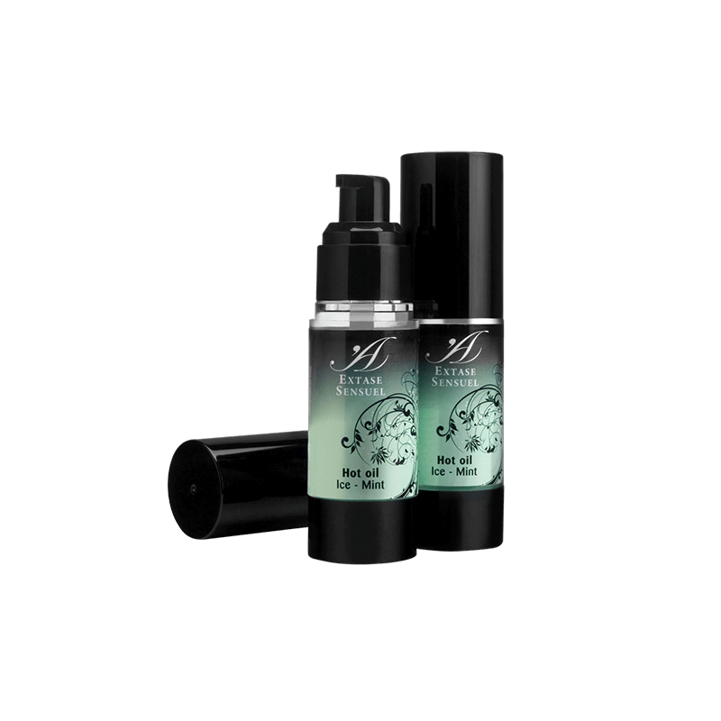 EXTASE SENSUAL - ÓLEO DE MASSAGEM COM EFEITO GELO EXTRA FRESCO 100 ML